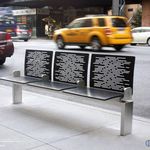 New bench in Chelsea